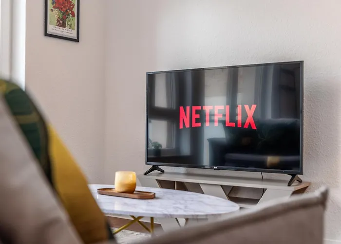 Modernes Apartment, Altstadt, Parkplatz, Netflix